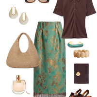 SKIRT LUDMILLA "SUMMER MINT"