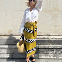 SKIRT GLORIA "ZEBRA STRIPES"     SALE ITEMS CAN NOT BE RETURNED OR EXCHANGED