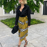 SKIRT GLORIA "ZEBRA STRIPES"     SALE ITEMS CAN NOT BE RETURNED OR EXCHANGED