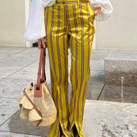 PANTS GIL "DAISY STRIPES"   SALE ITEMS CAN NOT BE RETURNED OR EXCHANGED