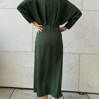 DRESS GIULIA "OLIVE"