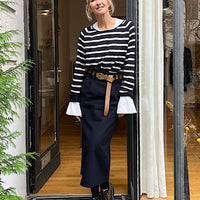 SKIRT LUDMILLA "BLUE"    SALE ITEMS CAN NOT BE RETURNED OR EXCHANGED