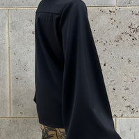 BLOUSE CLAIRE "BLACK"    SALE ITEMS CAN NOT BE RETURNED OR EXCHANGED