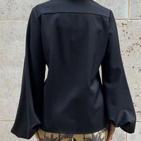 BLOUSE CLAIRE "BLACK"    SALE ITEMS CAN NOT BE RETURNED OR EXCHANGED