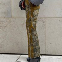 PANTS GIL "GOLD JACQUARD" ANKLE LENGTH