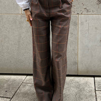 PANTS ALDA "CHECKS"    SALE ITEMS CAN NOT BE RETURNED OR EXCHANGED