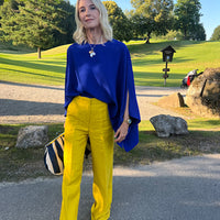 BLOUSE ANINA "YVES KLEIN BLUE"