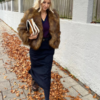 SKIRT LUDMILLA "BLUE"    SALE ITEMS CAN NOT BE RETURNED OR EXCHANGED