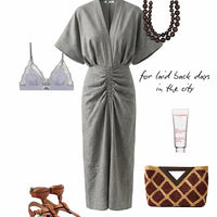 DRESS GIULIA "SHORT SLEEVE"