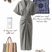DRESS GIULIA "SHORT SLEEVE"