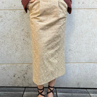 SKIRT LUDMILLA "SAND EMBROIDERY"       SALE ITEMS CAN NOT BE RETURNED OR EXCHANGED