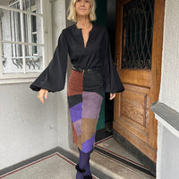 BLOUSE CLAIRE "BLACK"    SALE ITEMS CAN NOT BE RETURNED OR EXCHANGED