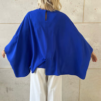 BLOUSE ANINA "YVES KLEIN BLUE"