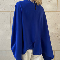 BLOUSE ANINA "YVES KLEIN BLUE"
