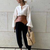 BLOUSE CLAIRE "ECRU EMBROIDERY"    SALE ITEMS CAN NOT BE RETURNED OR EXCHANGED