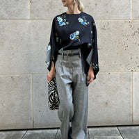 BLOUSE ANINA "SATIN FLORAL"