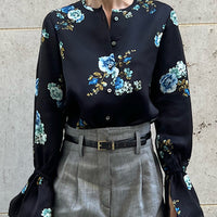 BLOUSE CHLOE "SATIN FLORAL"