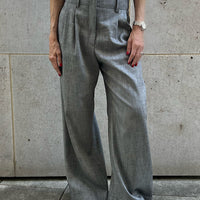 PANTS ALDA "GREY MELANGE"