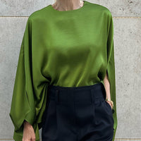 BLOUSE ANINA "VIBRANT GREEN"