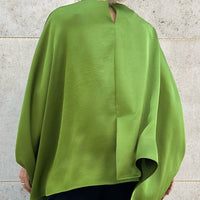 BLOUSE ANINA "VIBRANT GREEN"