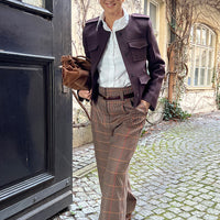 PANTS ALDA "CHECKS"    SALE ITEMS CAN NOT BE RETURNED OR EXCHANGED