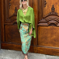 SKIRT LUDMILLA "SUMMER MINT"