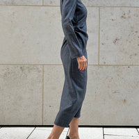 DRESS MONA "ANTHRACITE"
