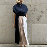 SKIRT VIOLA "TRICOLOR BLUE"   SALE ITEMS CAN NOT BE RETURNED OR EXCHANGED