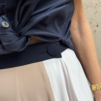 SKIRT VIOLA "TRICOLOR BLUE"   SALE ITEMS CAN NOT BE RETURNED OR EXCHANGED