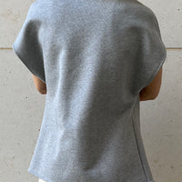 VEST ALISA "EASY-GREY"     SALE ITEMS CAN NOT BE RETURNED OR EXCHANGED
