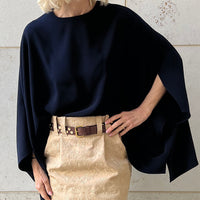 BLOUSE ANINA "MIDNIGHTBLUE"