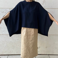 BLOUSE ANINA "MIDNIGHTBLUE"
