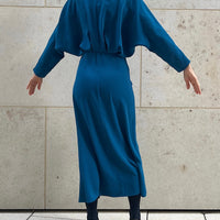 KLEID GIULIA "BLEU"