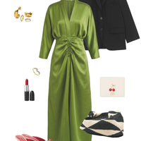 KLEID GIULIA "VIBRANT GREEN"
