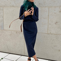 DRESS MONA "BLUE"