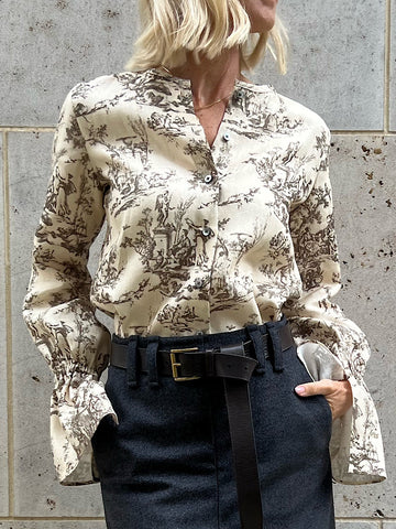 BLOUSE CHLOE "TOILE DE JOUY"