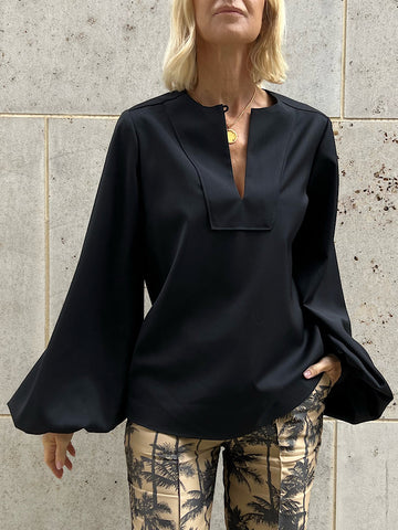 BLOUSE CLAIRE "BLACK"