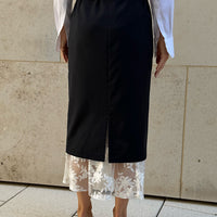 SKIRT AMY "ALMOST BLACK"