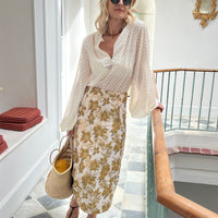 SKIRT FLEUR "CLOQUE"