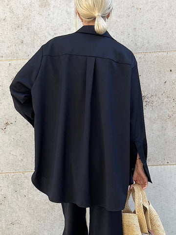 BLOUSE BELLA "MIDNIGHTBLUE"