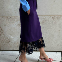 Skirt AMY "PURPLE & MIDNIGHT"