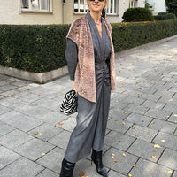 DRESS GIULIA "ANTHRACITE"