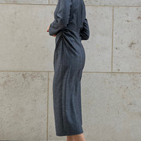 DRESS MONA "ANTHRACITE"