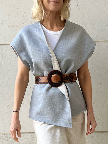 VEST ALISA "EASY-GREY"