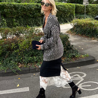 SKIRT AMY "ALMOST BLACK"