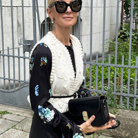 BLOUSE CHLOE "SATIN FLORAL"